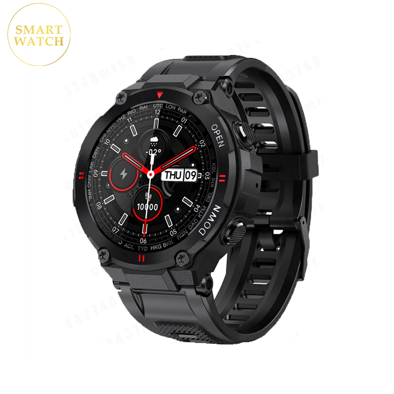 Reloj Smart Watch Sport K22 Silicon Negro Tecno Center Guatemala