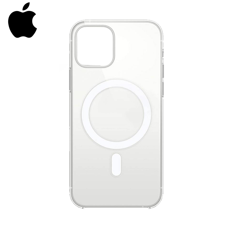 Protector iPhone 12 y 12 Pro Silicon MagSafe Transparente