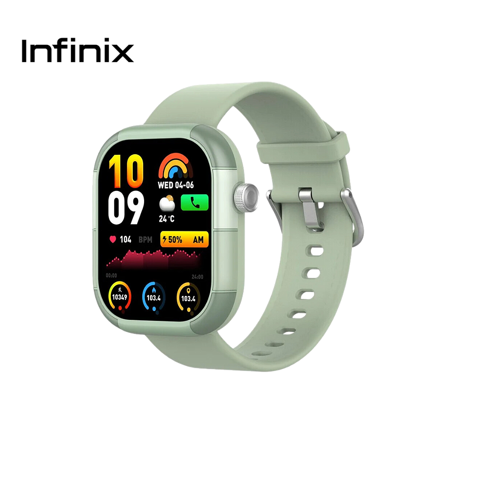 Reloj Infinix XWatch 3 XW3 Verde Tecno Center Guatemala