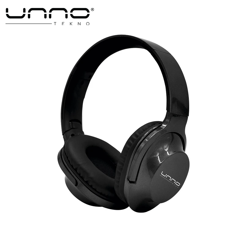 Audifono UNNO TEKNO Omega con microfono 3.5 mm Negro 2