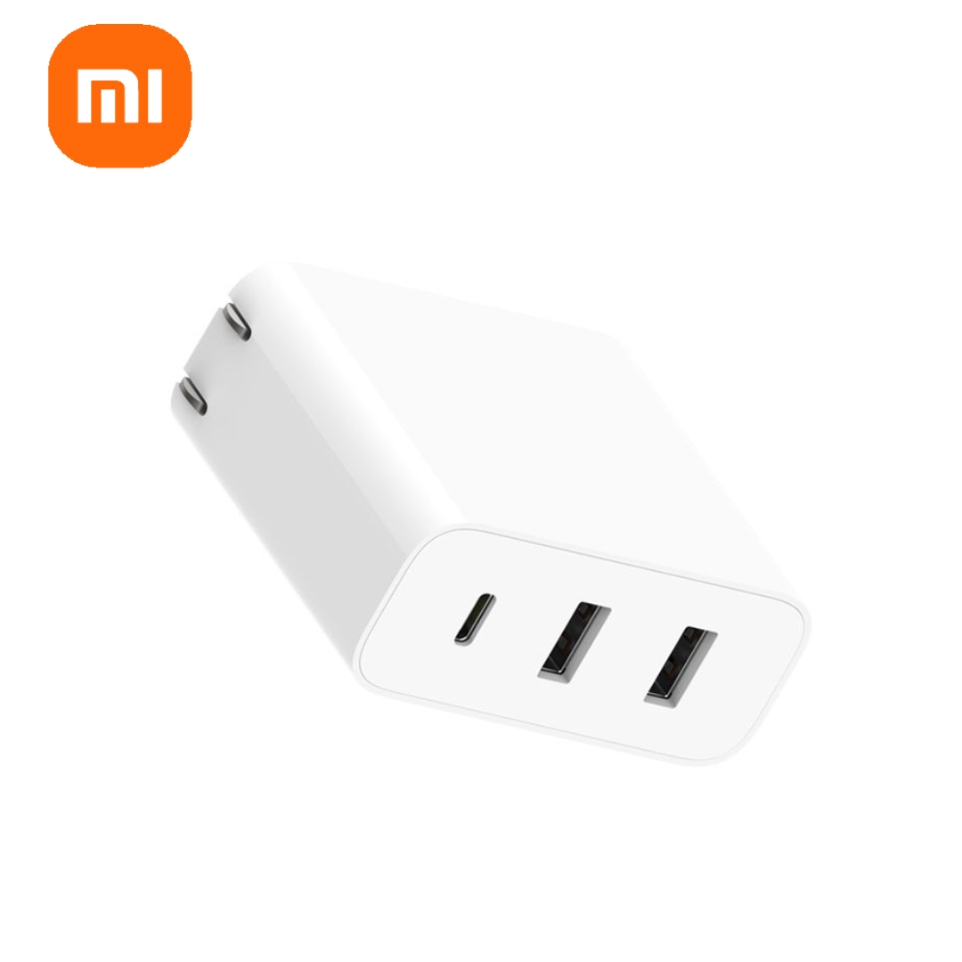 Cargador Xiaomi USB Fast Charge 2A 1C 65W Blanco