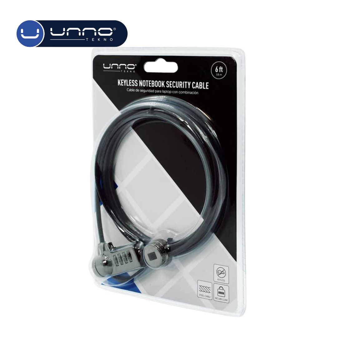 Cerradura UNNO TEKNO para portatiles (KL6005BK)