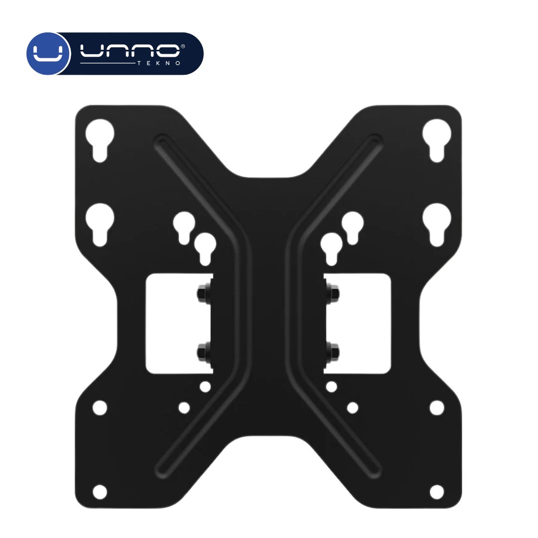 Soporte de pared para television de movimiento completo 42"  UNNO TEKNO Negro (TM8043BK)