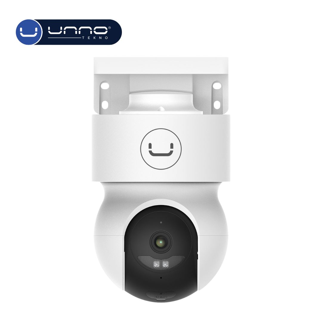 Camara UNNO TEKNO Para Exterior 360° 2MP Blanco (CM1410WT)