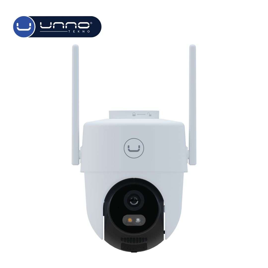 Camara UNNO TEKNO para Exterior  WiFi 360° Blanco (CM1411WT)