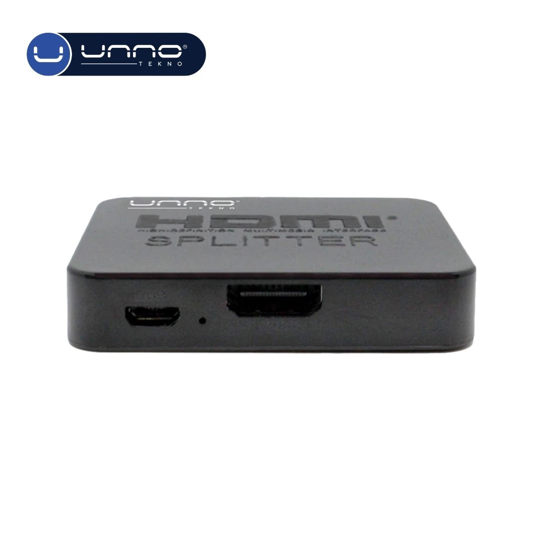 Switch UNNO TEKNO 2 Puertos HDMI (HB1204BK)
