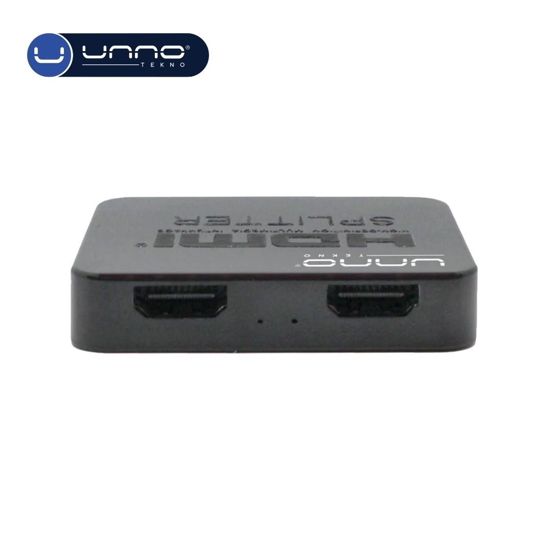Switch UNNO TEKNO 2 Puertos HDMI (HB1204BK)