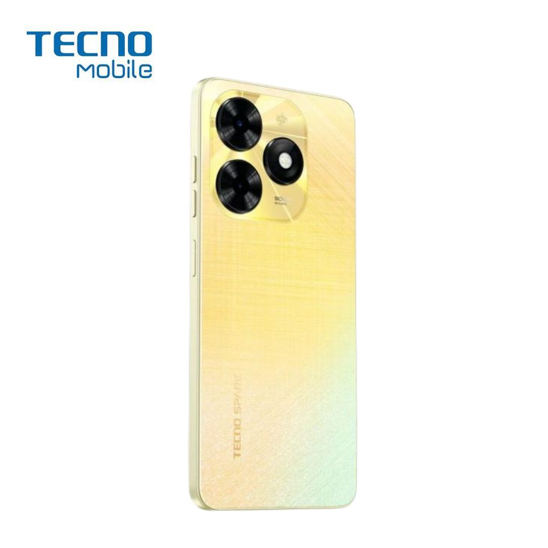 Celular Tecno Spark 20C 4G 256GB/4 Liberado Dual Sim Dorado