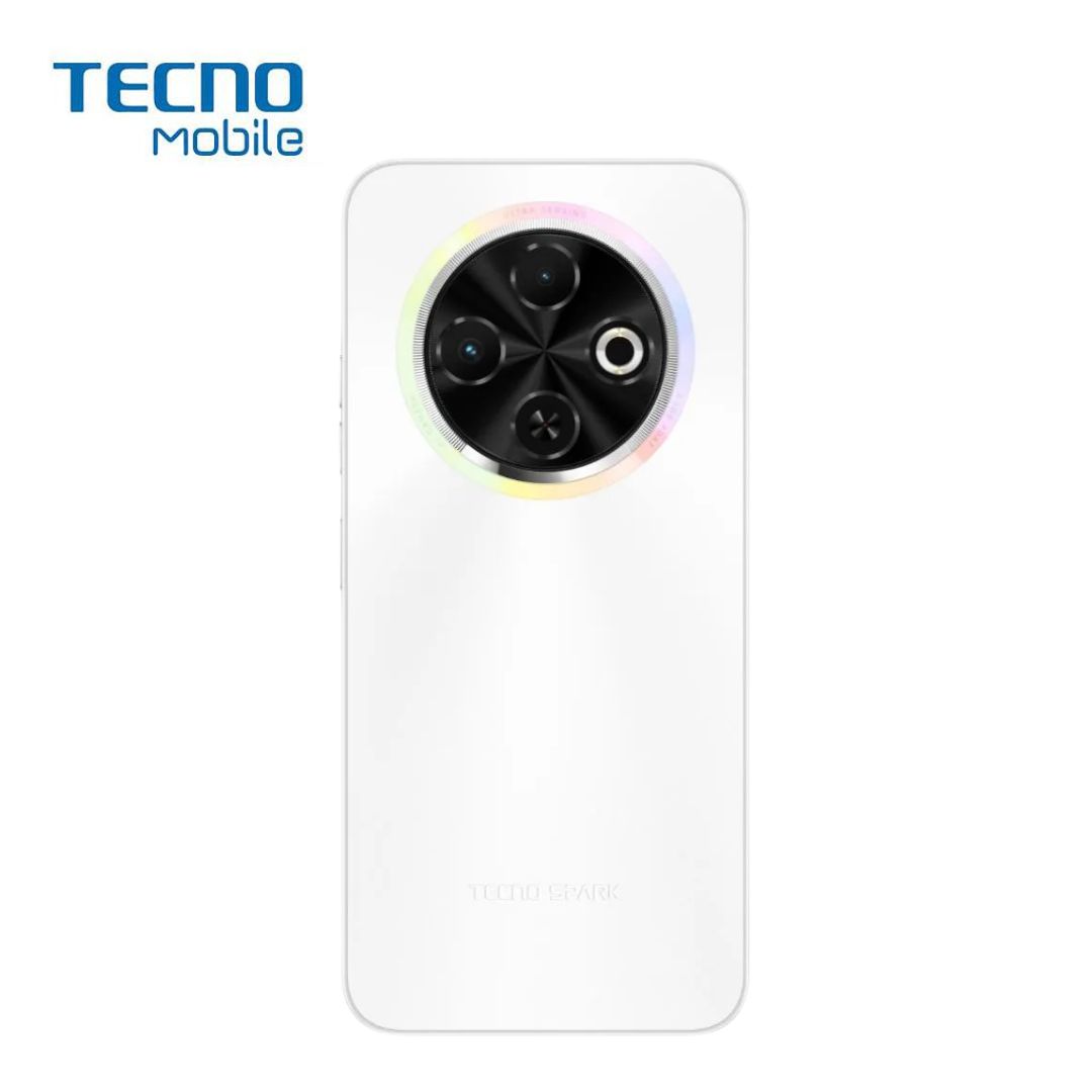 Celular Tecno Spark 30C Edicion Transformers 4G 128GB/4 Liberado Dual Sim Blanco