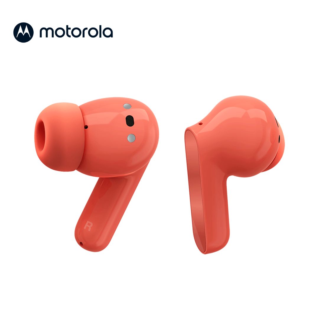 Audifono Motorola Moto Buds IPX4 Durazno