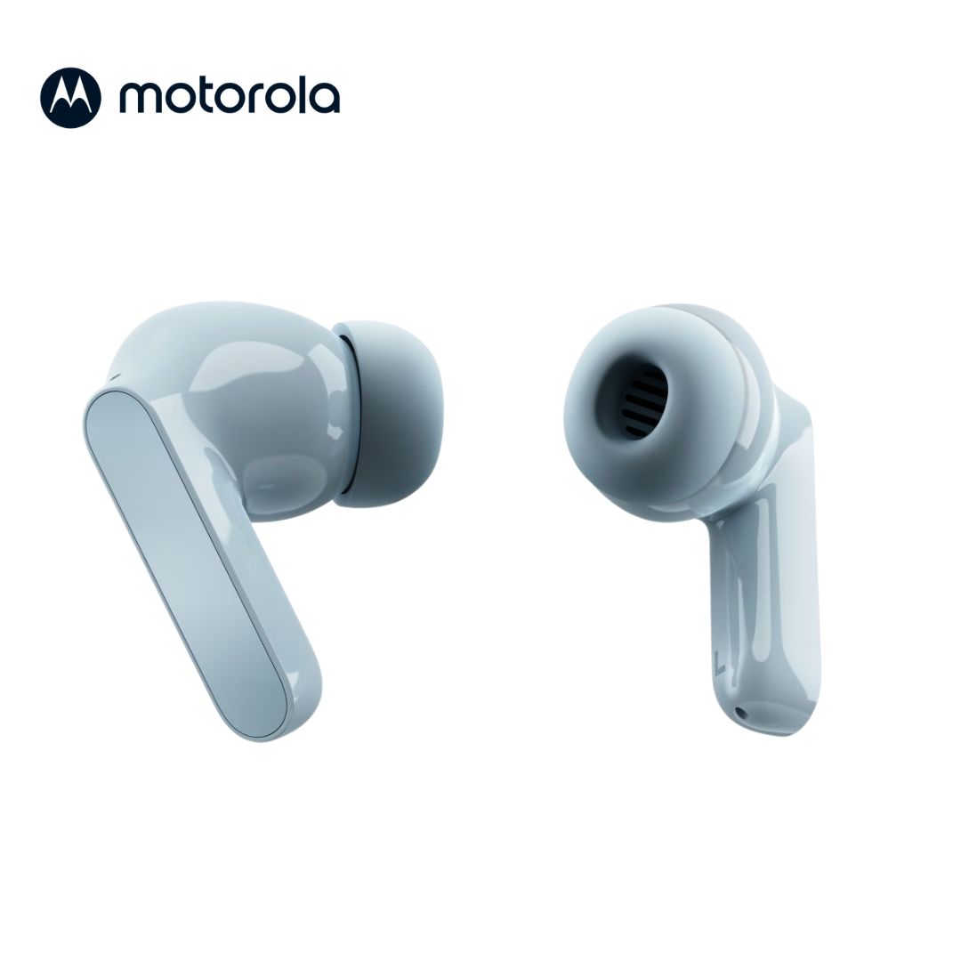 Audifono Motorola Moto Buds IPX4 Celeste