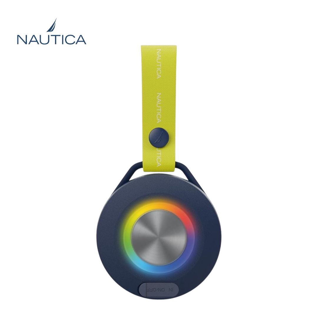 Bocina Nautica Portatil Bluetooth S20 Amarillo / Azul