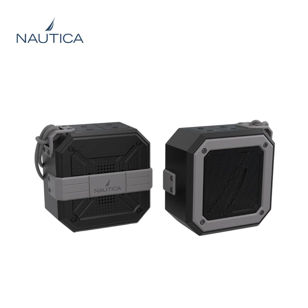 Bocina Nautica Portatil Exterior Bluetooth S100 Negro / Gris