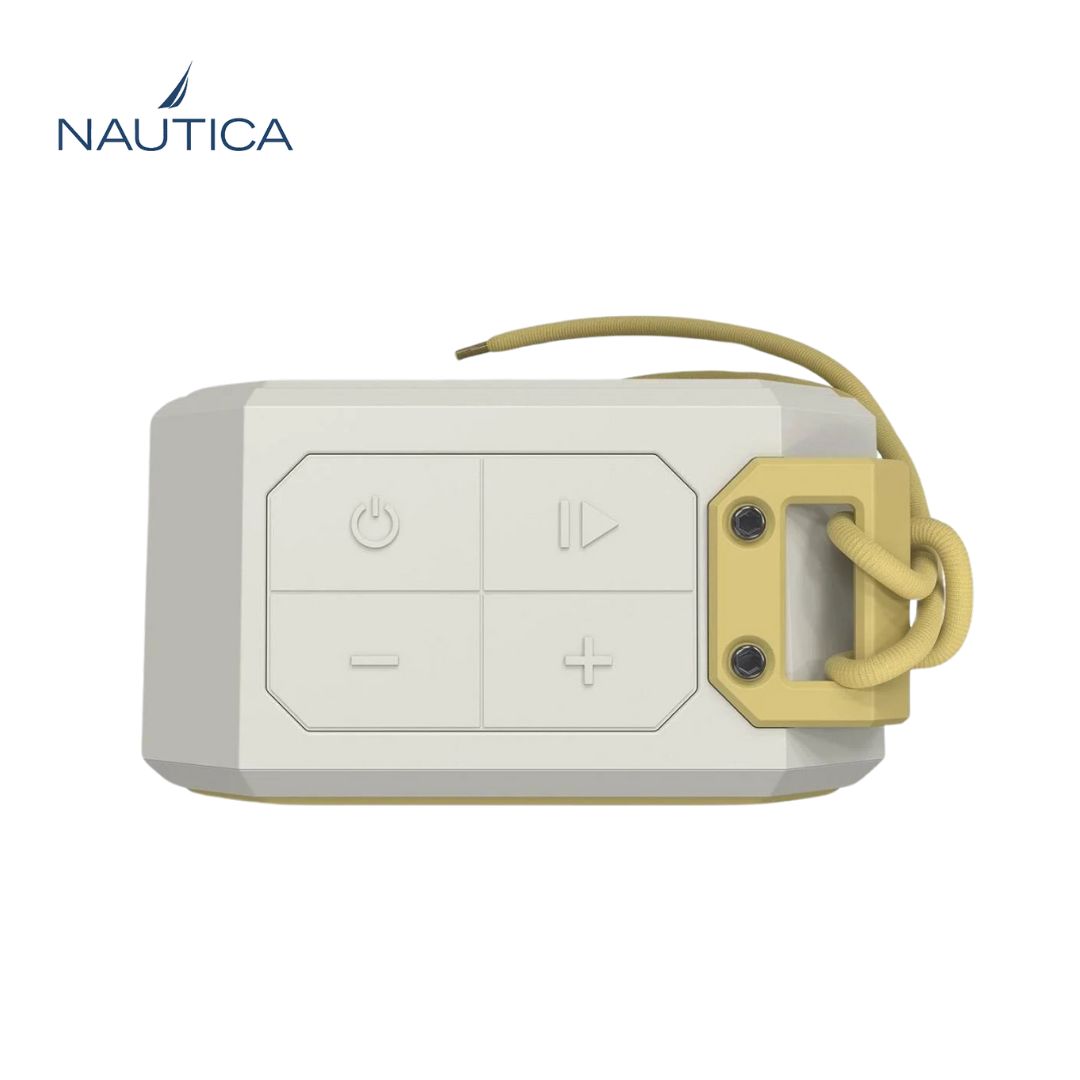 Bocina Nautica Portatil Exterior Bluetooth S100 Gris / Amarillo