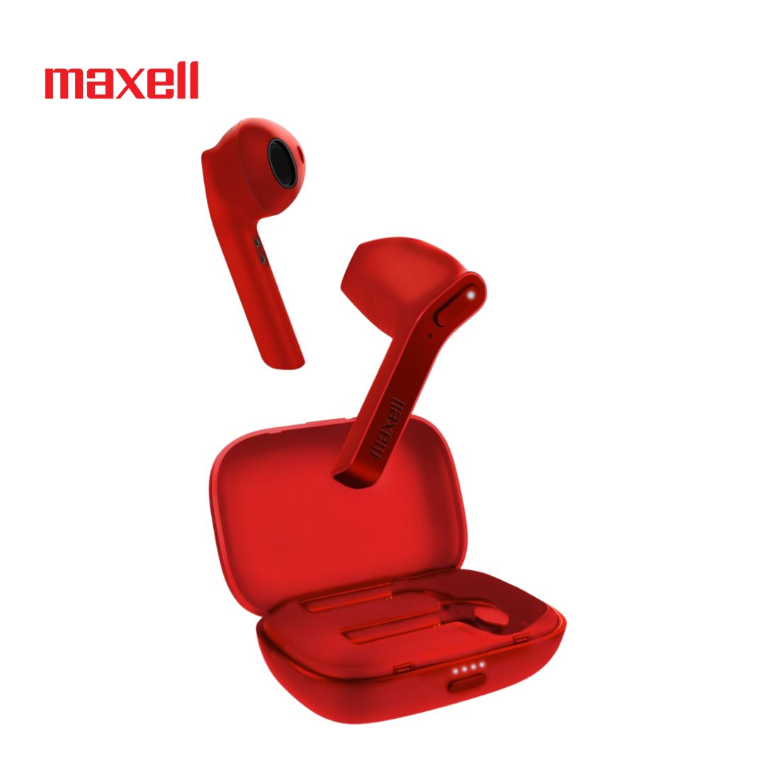 Audifono Maxell EB-BT95 Dynamic Wireless Rojo