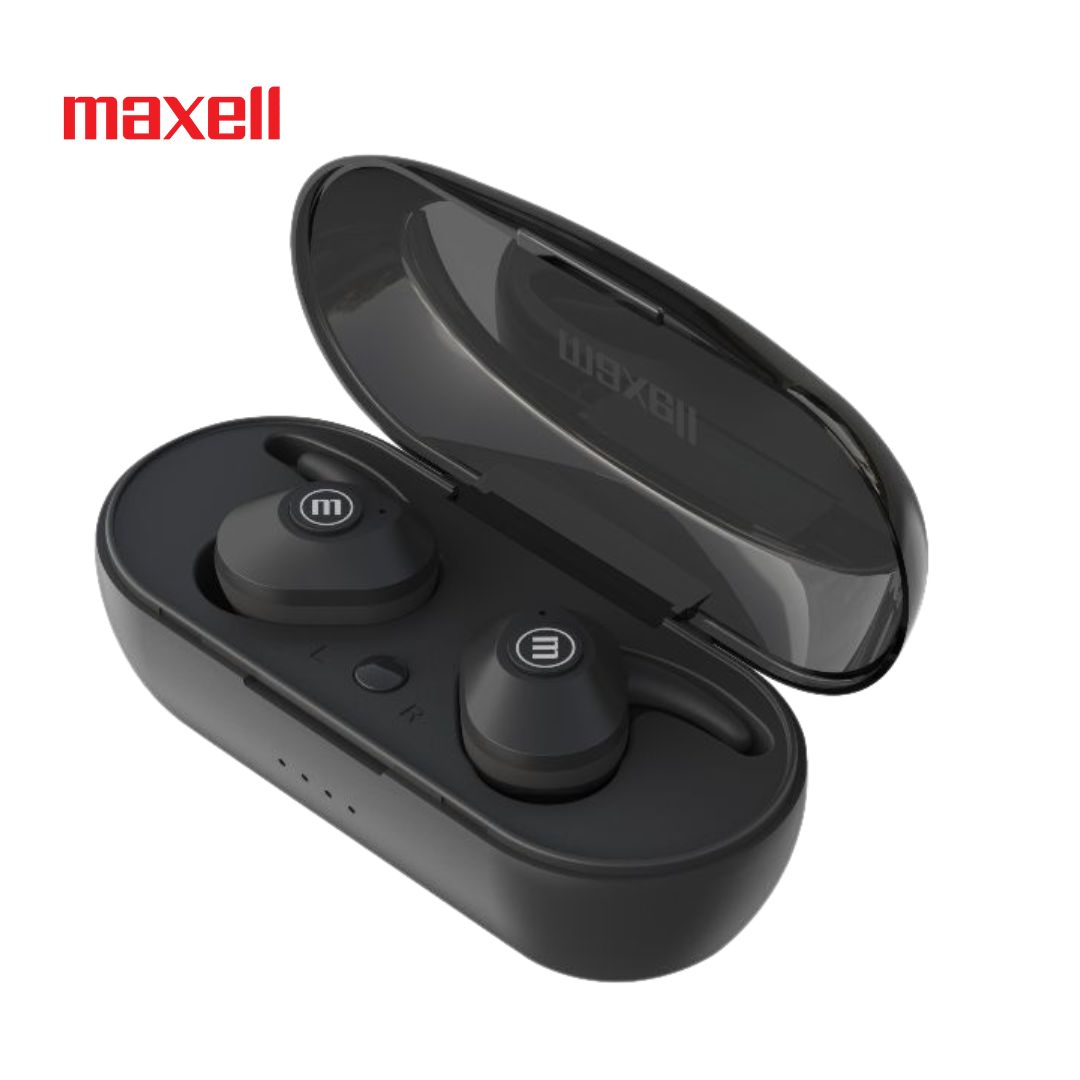 Audifono Maxell DUO True Wireless Earbuds Negro