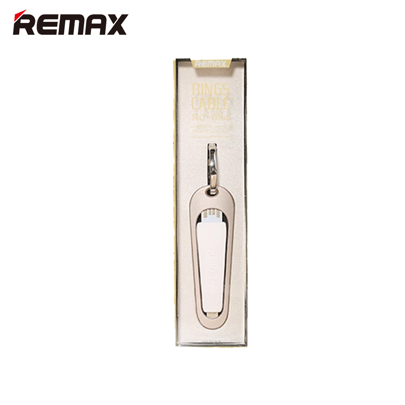 Cable Remax USB para iPhone/iPad Air/iPad Mini RC-024 Dorado