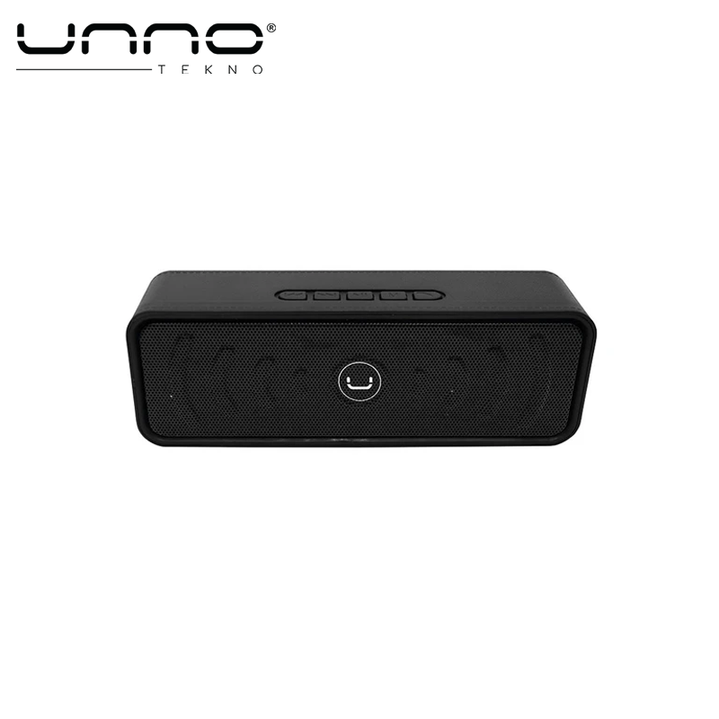 Bocina UNNO TEKNO Astro Mini Bluetooth Speaker 3.5 mm Micro SD Radio FM Negro 1
