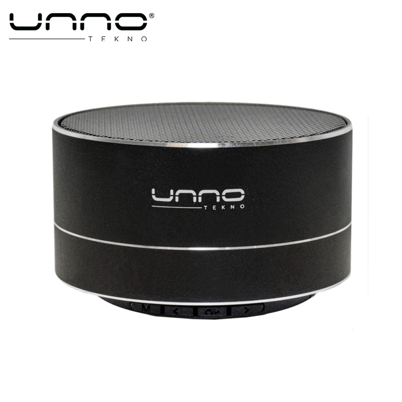 Bocina UNNO TEKNO TEMPO Mini Bluetooth Speaker 3.5 mm Negro 2