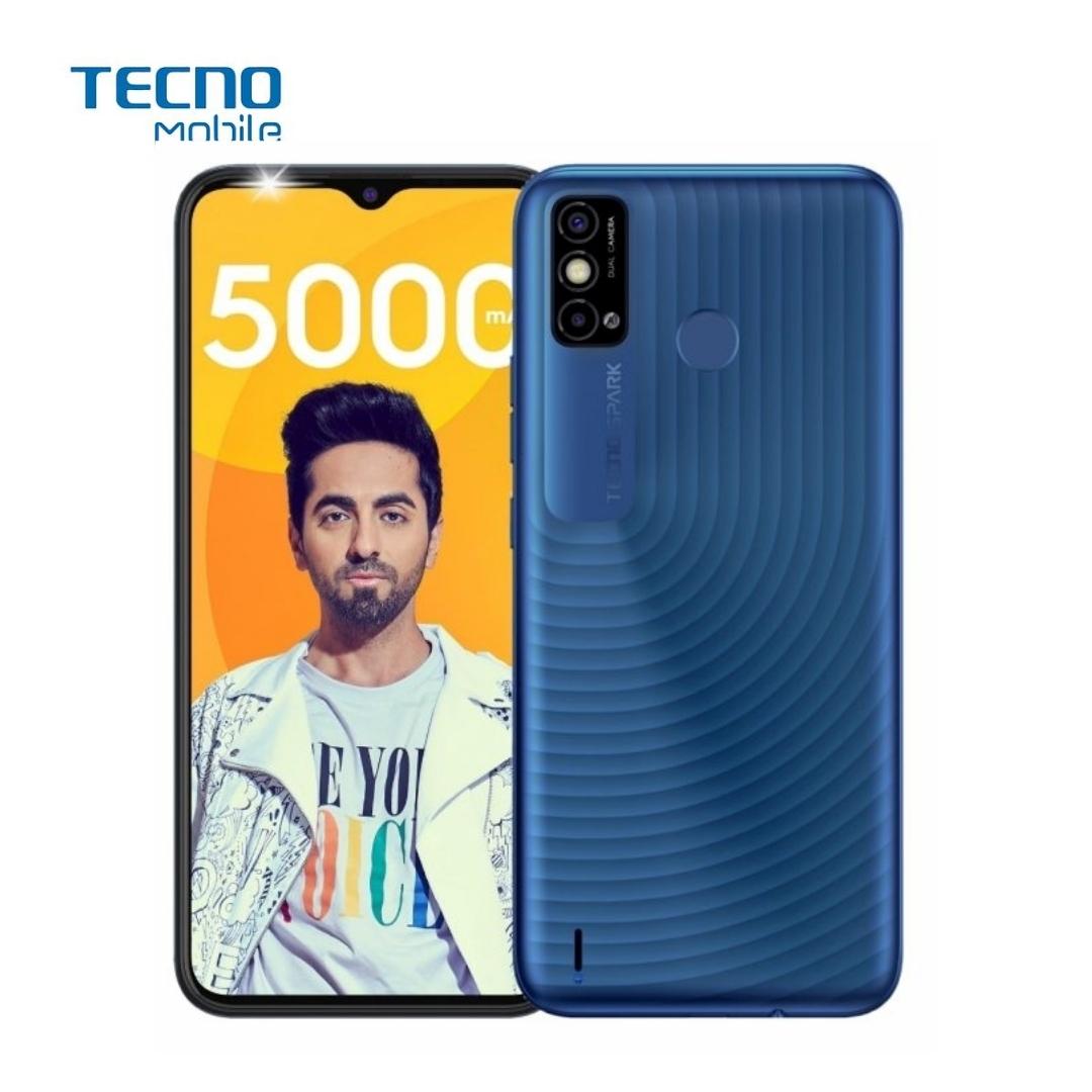 Celular Tecno Spark 6 Go 2021 64GB/4 Liberado Dual Sim Azul
