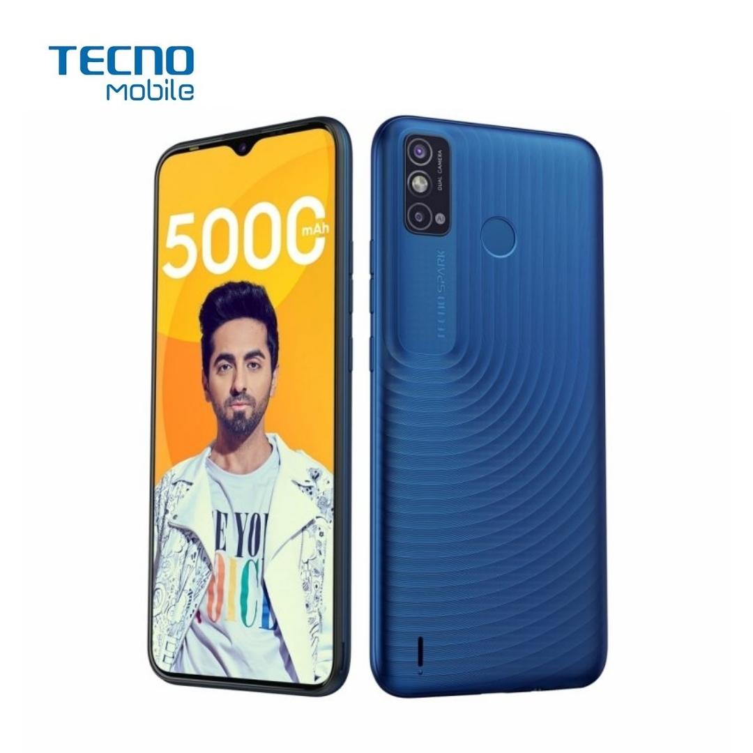 Celular Tecno Spark 6 Go 2021 64GB/4 Liberado Dual Sim Azul