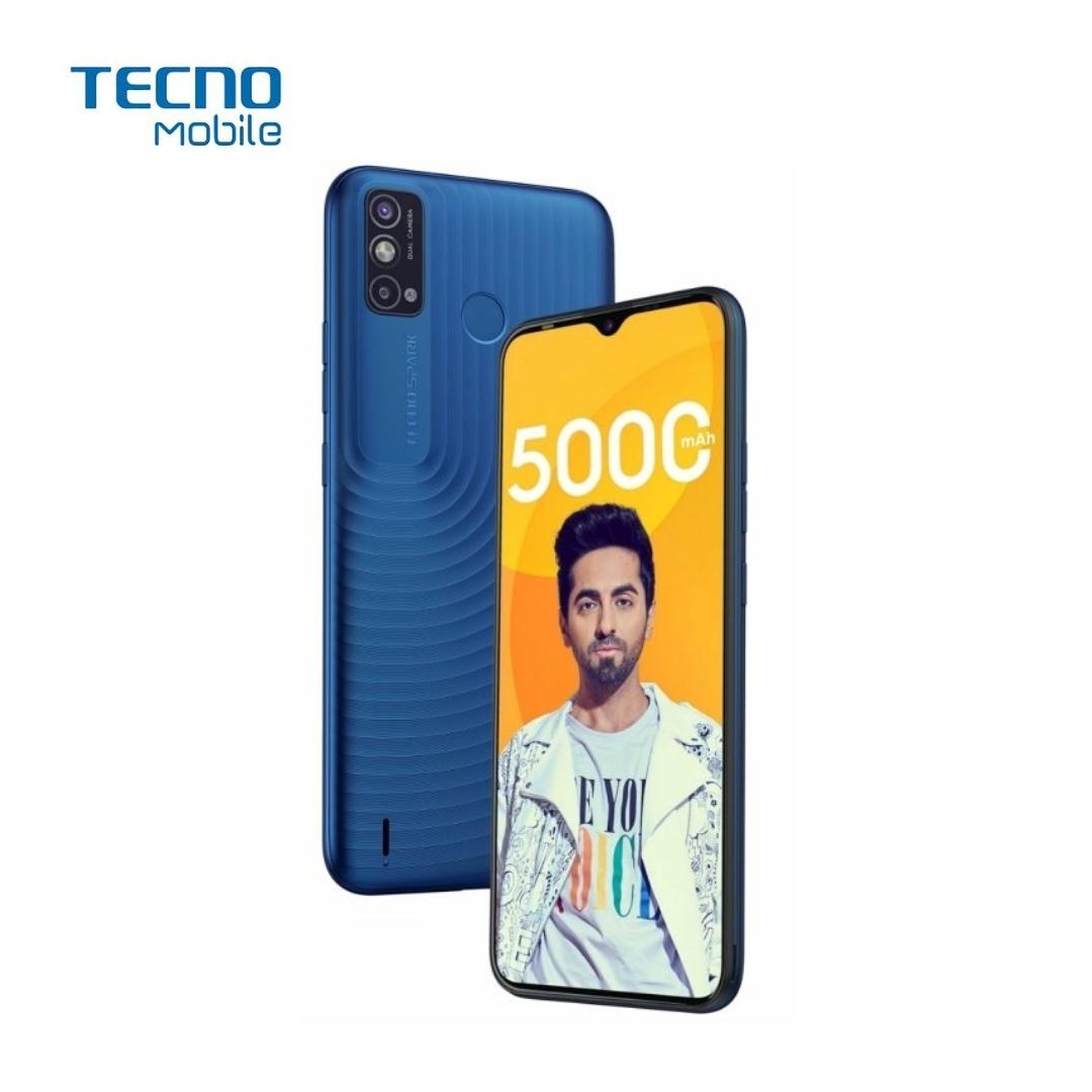 Celular Tecno Spark 6 Go 2021 64GB/4 Liberado Dual Sim Azul