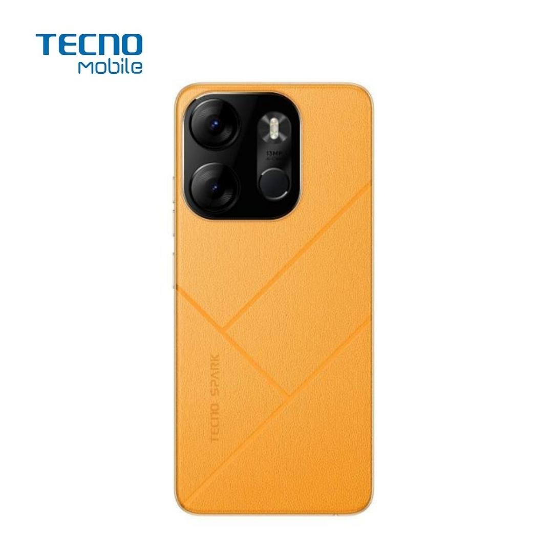 Celular Tecno Spark Go 2023 4G 64GB/4 Liberado Dual Sim Naranja