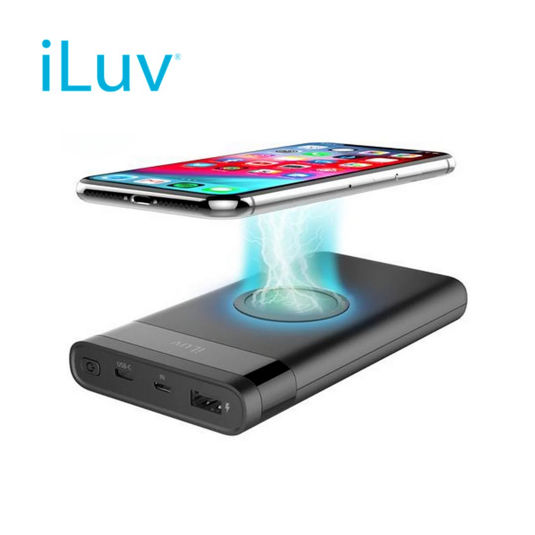 Power Bank iLuv 10Q  10,000 mAh Negro