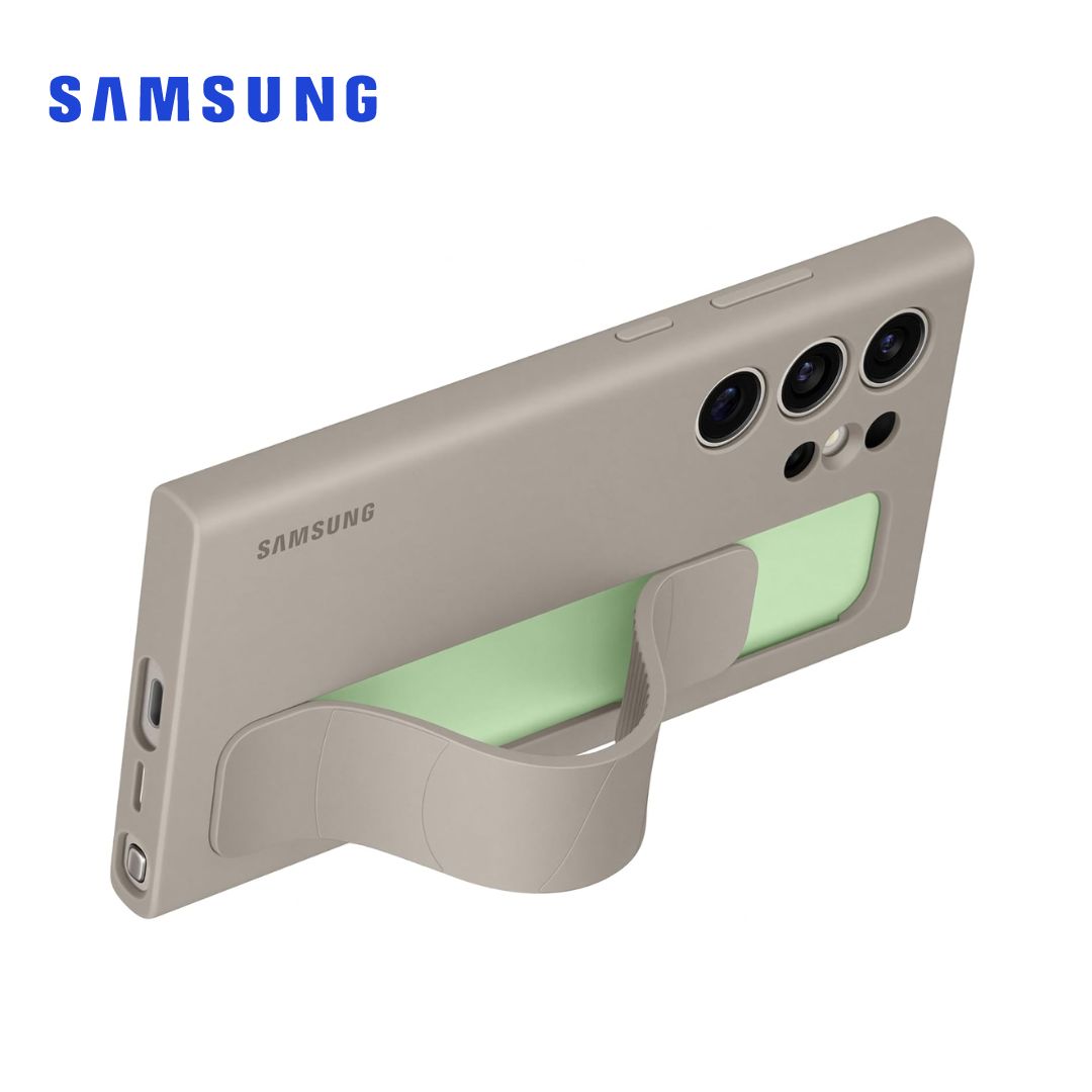 Case Samsung con agarre vertical para Galaxy S24 Ultra Gris (EF-GS928)