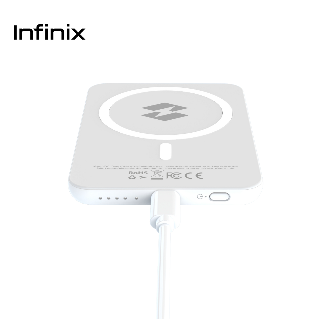 Power Bank Infinix Magpower XP03 Blanca
