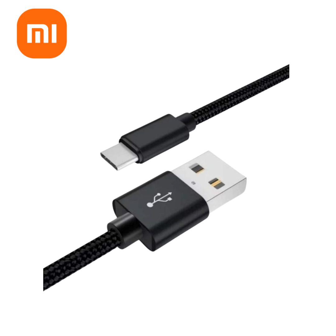 Cable Xiaomi Trenzado Tipo C 1m (SJX10ZM) Negro