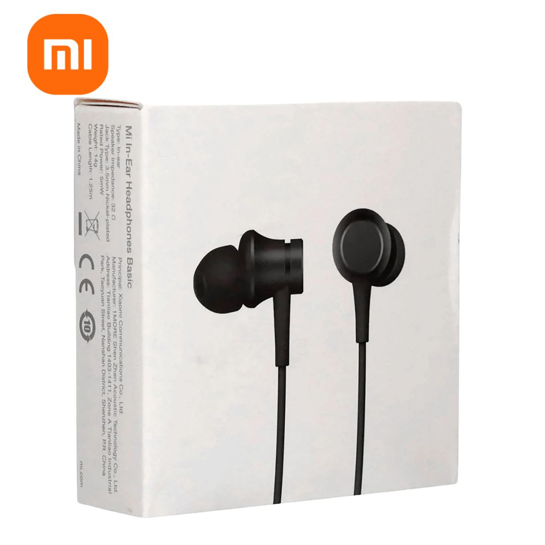 Audifono Xiaomi Mi In-Ear Basic Negro 3.5MM