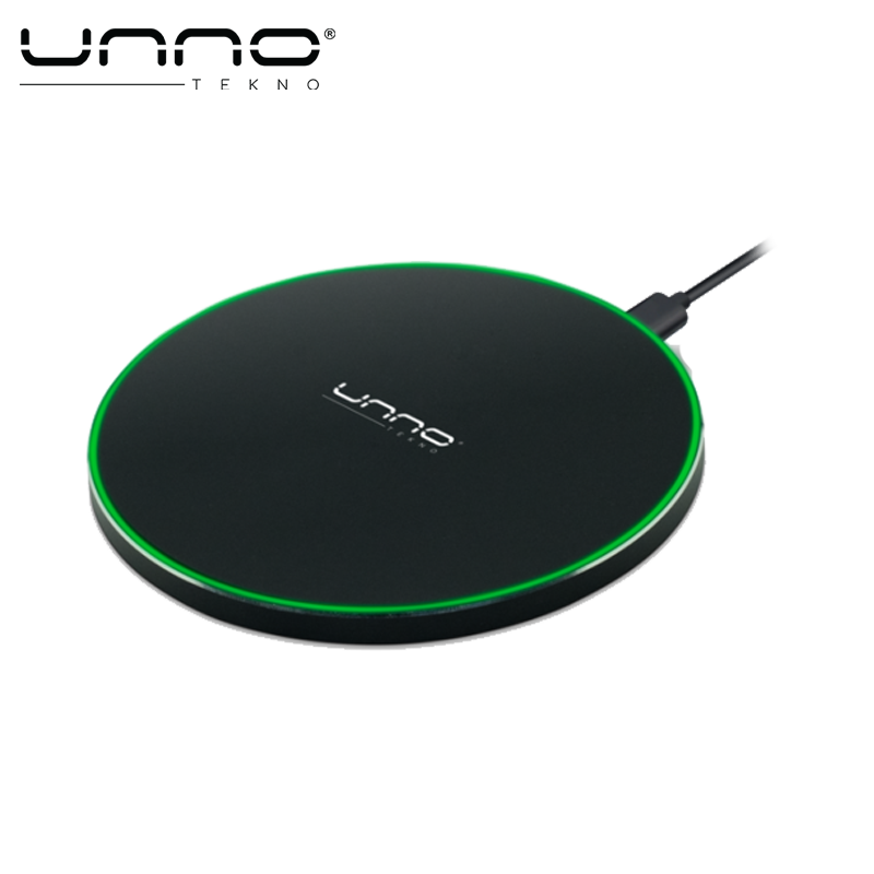 Cargador UNNO TEKNO Cargador inalambrico 10 W Negro 1