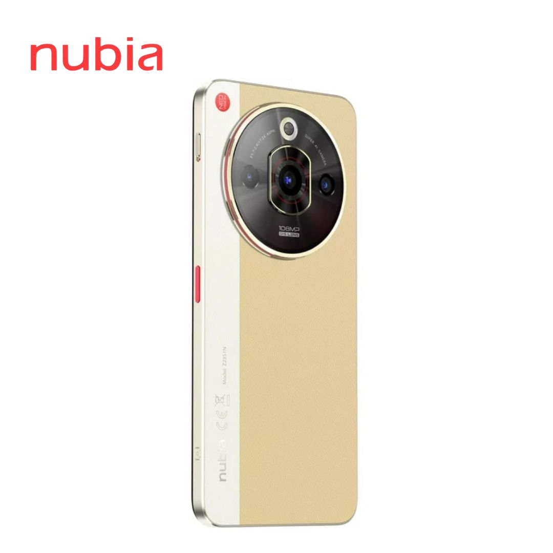 Celular Nubia Focus Pro 256GB/8 Liberado Dual Sim Beige