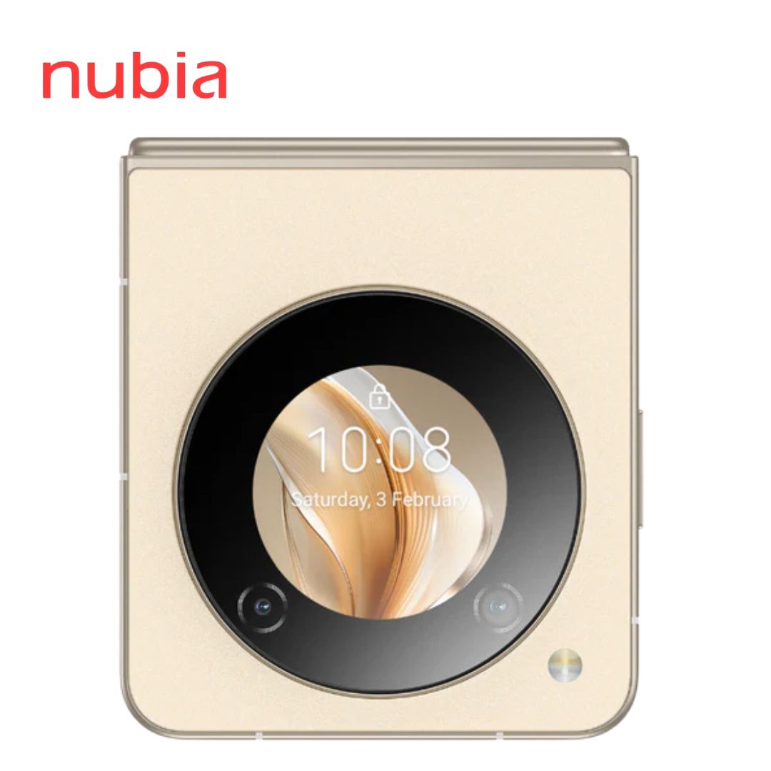 Celular Nubia Flip 256GB/8 Liberado Dual Sim Dorado