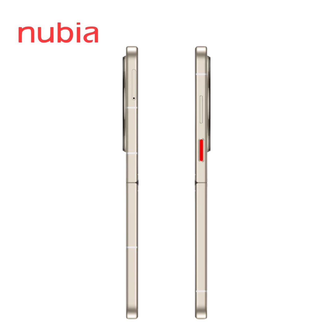 Celular Nubia Flip 256GB/8 Liberado Dual Sim Dorado