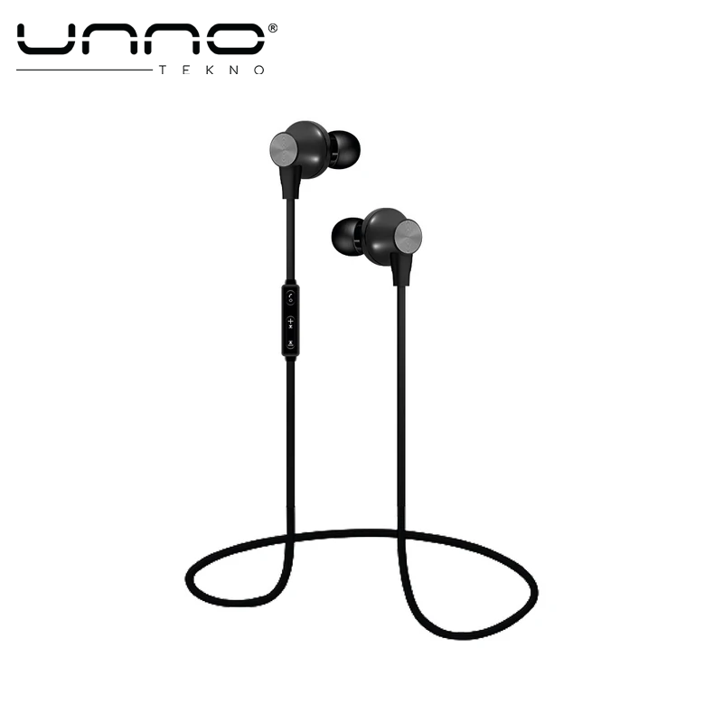 Audifono UNNO TEKNO IconBuds con microfono Negro 1