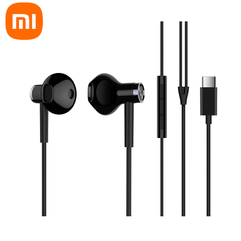 Audifono Xiaomi Mi Dual Driver Earphones Type C Negro
