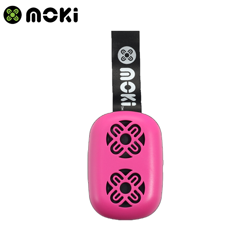 Bocina Moki Basspop Speaker Bluetooth Rosada
