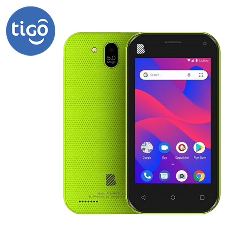 Celular BLU Advance L5 16GB/1 Tigo Un Sim Verde