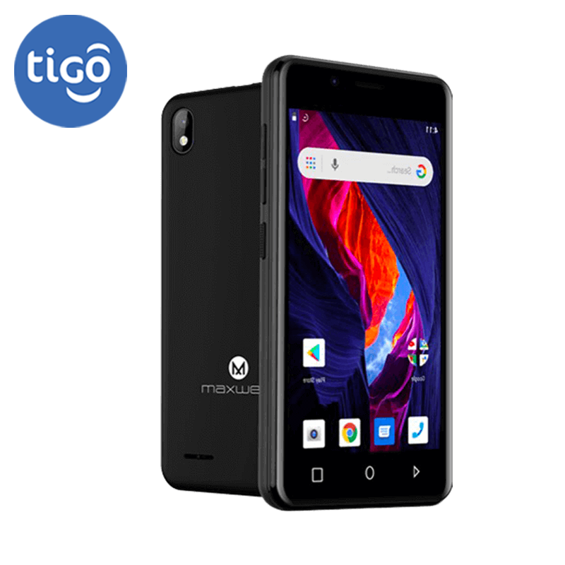 Celular MaxWest Astro 4P  Tigo un Sim Negro