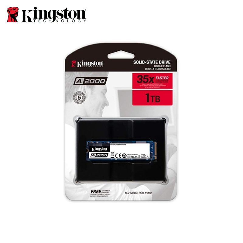 Disco Estado Solido Kingston SSD 1TB M.2 A2000