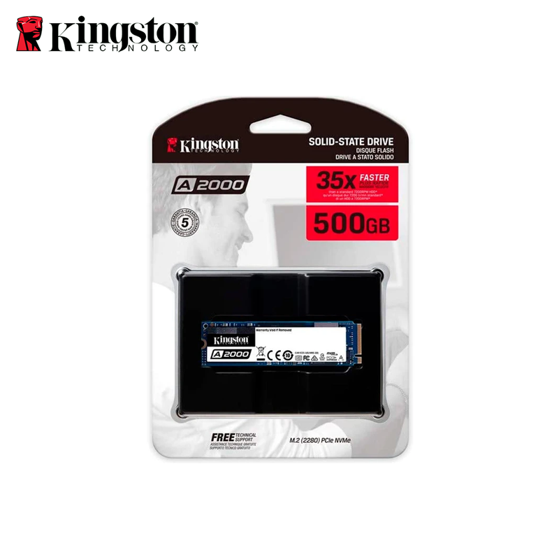 Disco Estado Solido Kingston SSD 500GB M.2 A2000