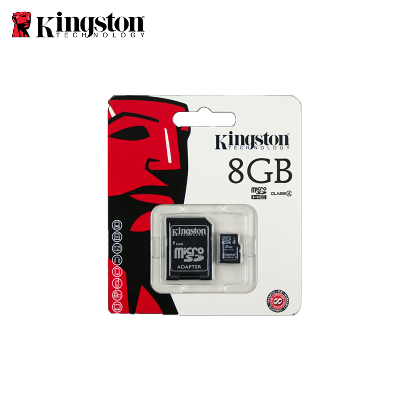 Memoria Kingston Micro SD Blister con adaptador 8 GB Clase 4