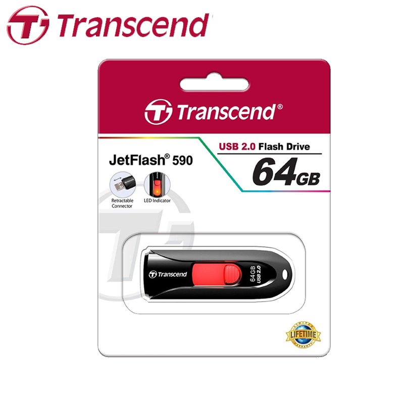 Memoria Transcend USB Jet Flash 64 GB 590K