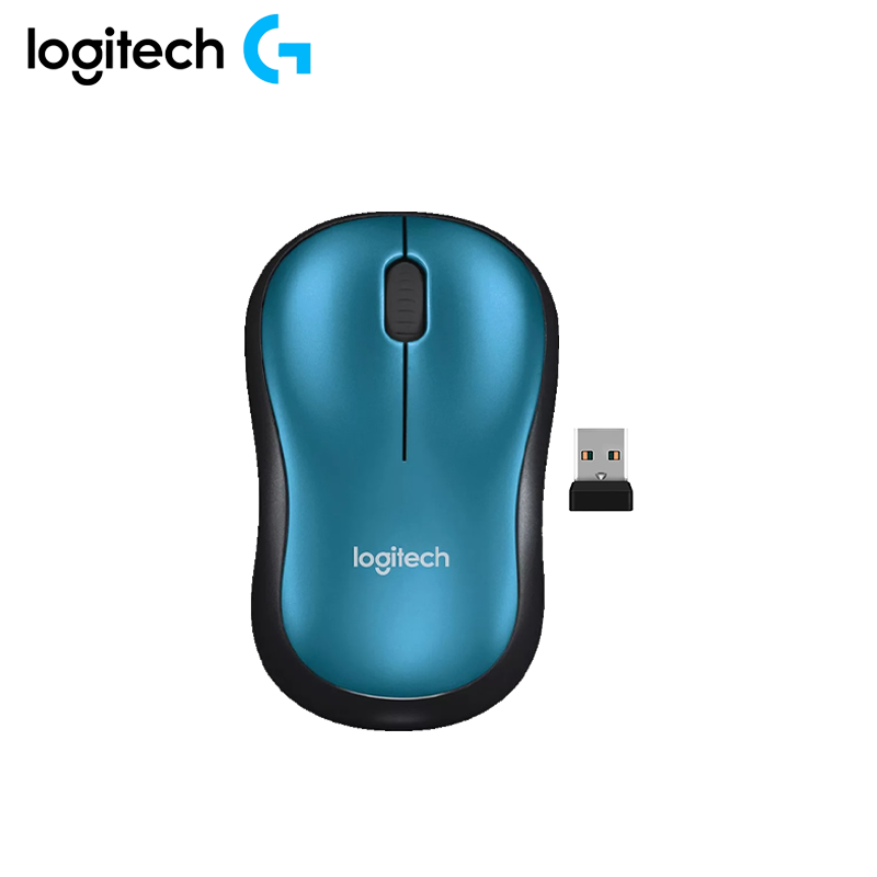 Mouse Logitech Optico 1000dpi USB M185 Azul