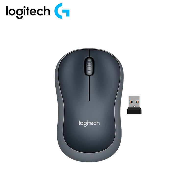 Mouse Logitech Optico 1000dpi USB M185 Gris