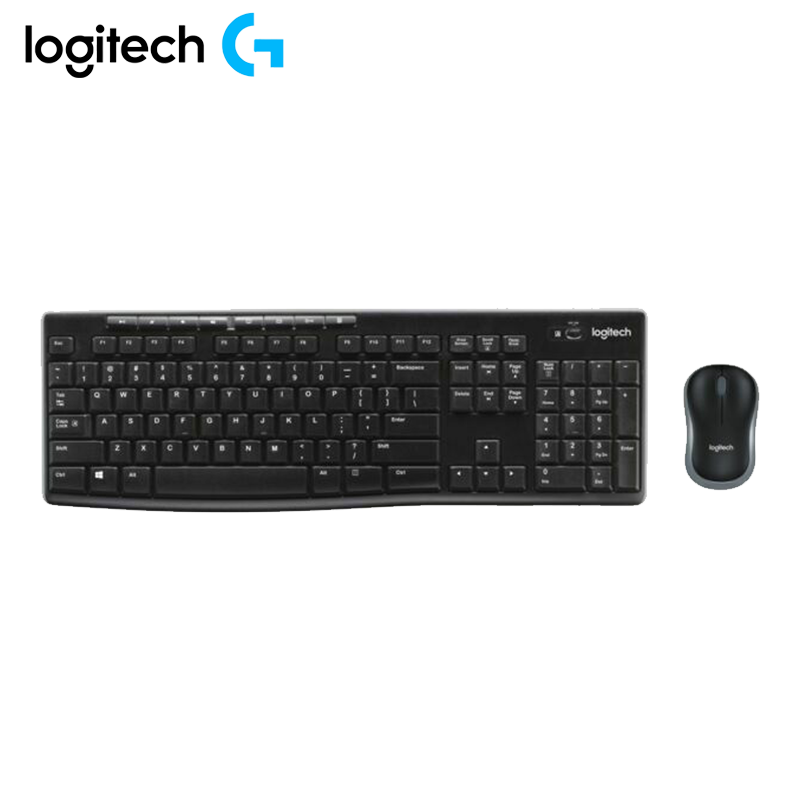 Combo Logitech Mouse y teclado inalambrico MK270