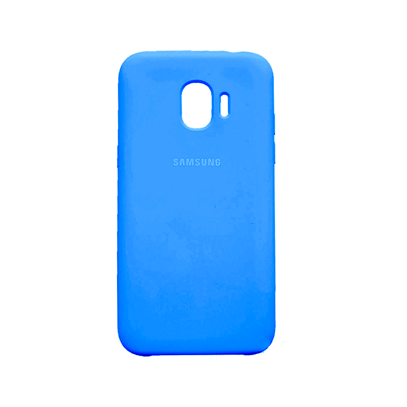 Protector  Samsung J2 Core De hule Azul