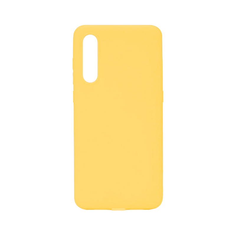 Protector Samsung A30S/A50 De hule Amarillo